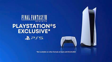 final fantasy vii rebirth ps5 exclusive