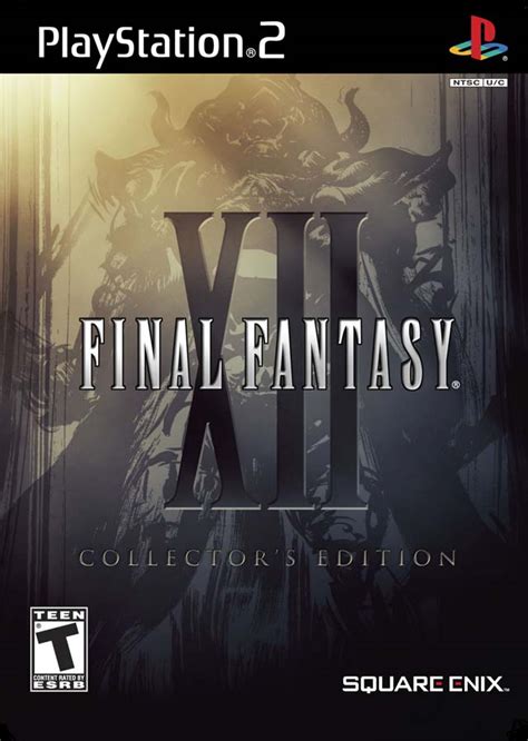 final fantasy xii collector's edition ps2