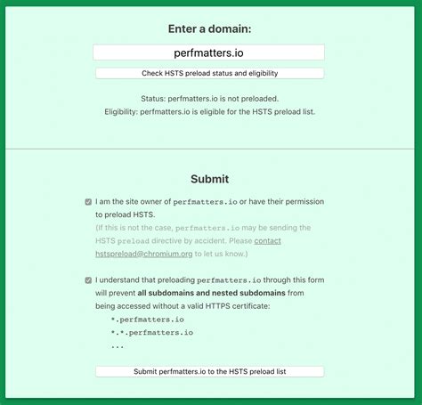 final idea on What HSTS Is & the Use of HSTS Preloading