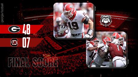 final score ga bulldogs game