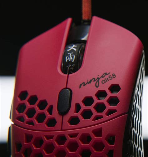 finalmouse air58 ninja cherry blossom red