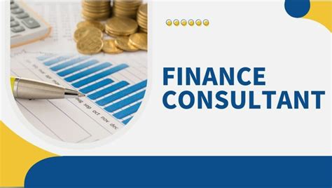 Finance Consultant Is