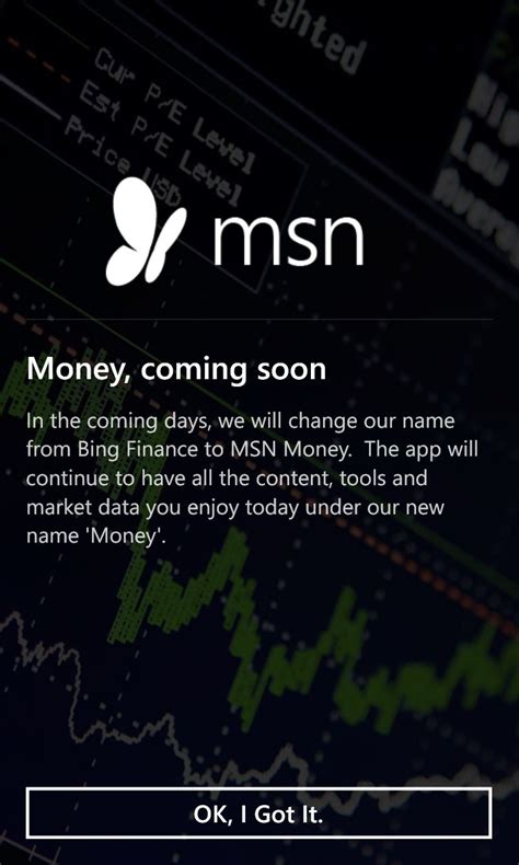 finance msn money