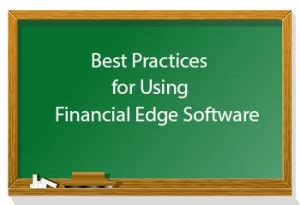 financial edge software training