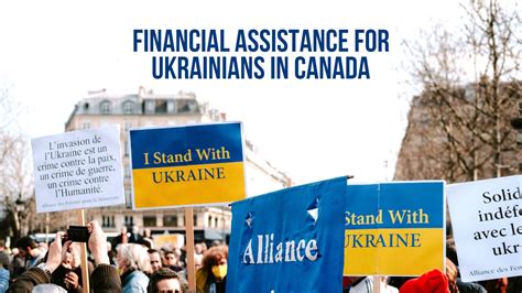 financial help for ukrainians in canada