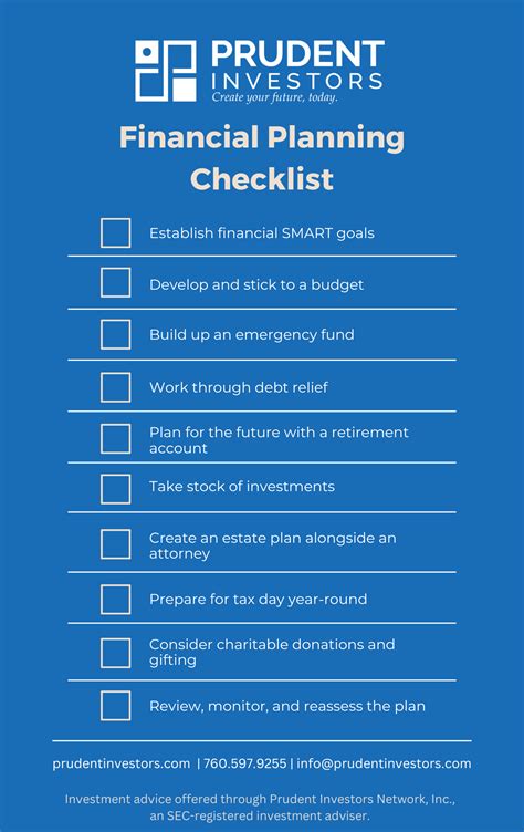 A hand checking off items on a financial to-do list
