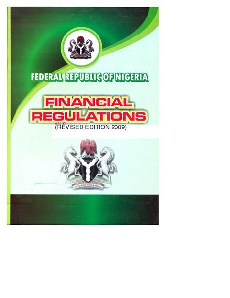 financial regulations in nigeria pdf