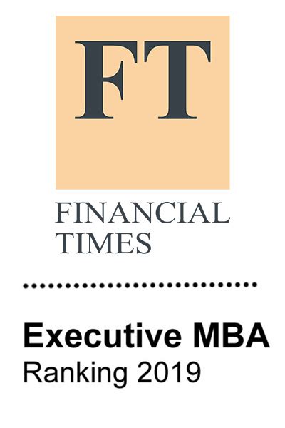 financial times mba rankings 2019