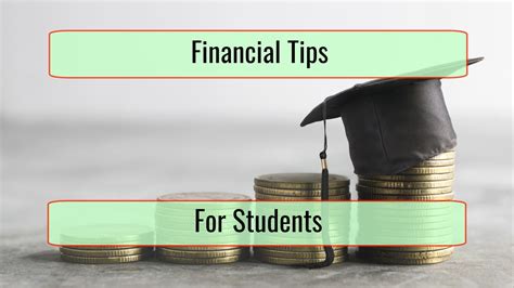 financial tips for students
