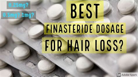 finasteride for hair loss dosage