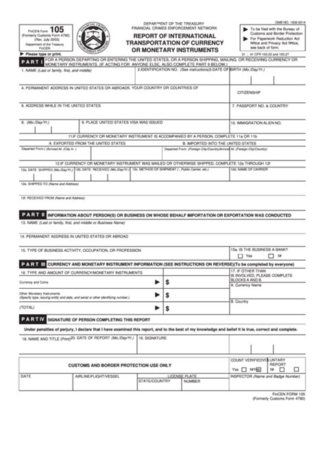 fincen form 105 pdf