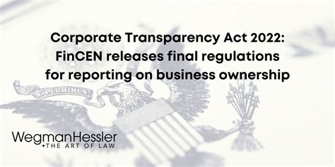 fincen reporting corporate transparency