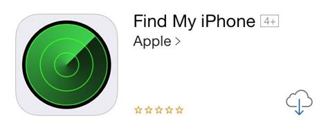 Find My iPhone app icon
