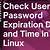 find password expiration date on linux