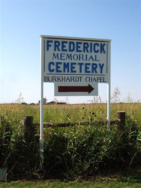 find a grave frederick ok