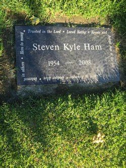 find a grave kyle ham