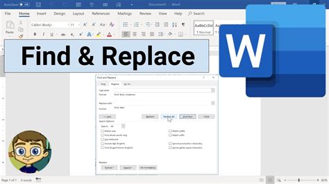 find and replace return in word