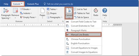 find and replace soft return in word
