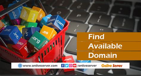 find available domain for your brand