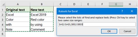 find different words in excel