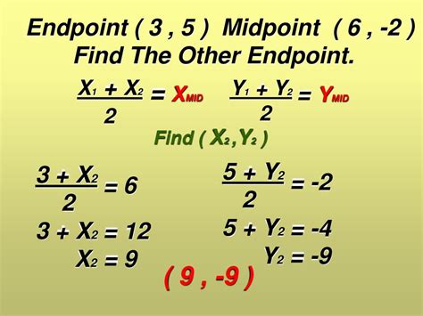 Finding Midpoints worksheet