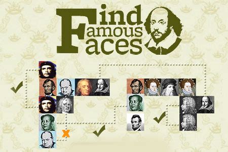 find famous faces reader's digest