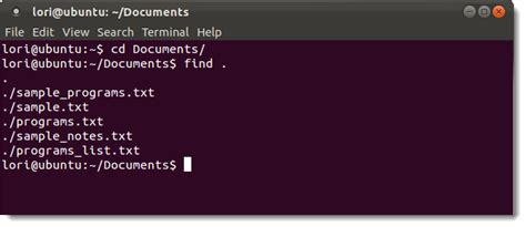 Find File With Pattern Linux