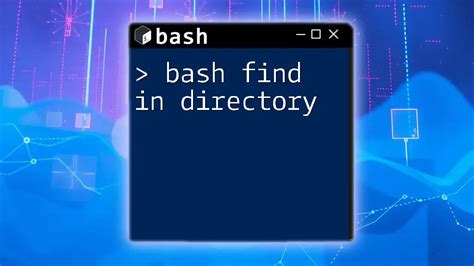 Find Files In Directory Bash Script