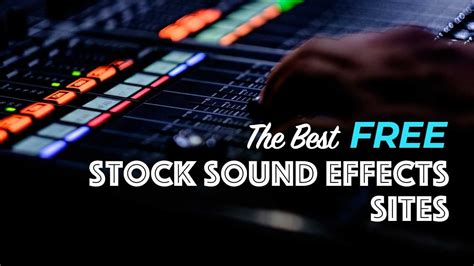 Where To Find Free Sound Effects