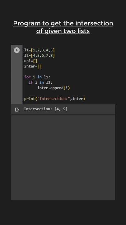 find intersection of multiple lists python