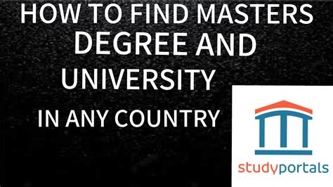 find masters degree