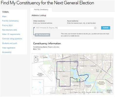 find my constituency