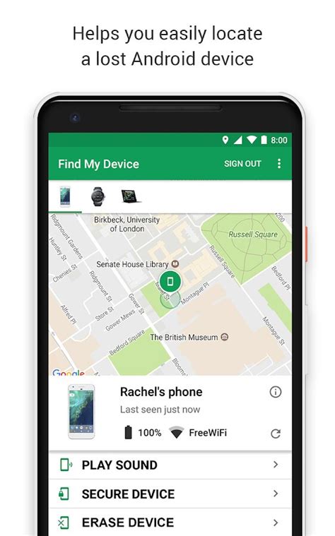 find my device google app download