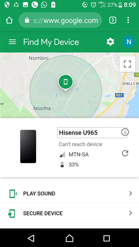 find my device imei number google location