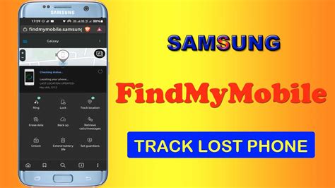 find my device samsung galaxy a03