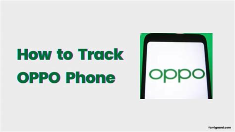 find my oppo phone