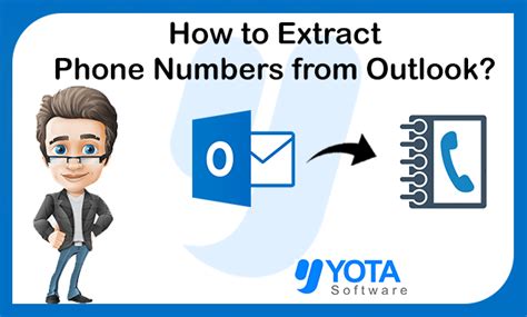 find my phone numbers on outlook