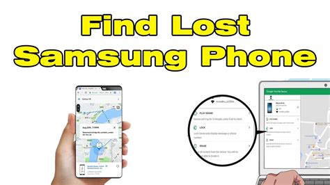 find my samsung phone using google account