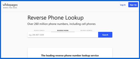 find phone numbers of people on whitepages