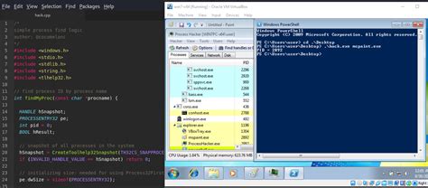 Find Process By Name Windows C++