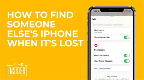 find someone else's iphone location