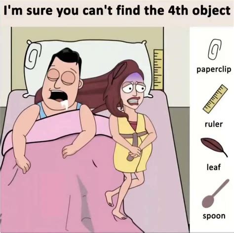 find the 4th object spoon answer