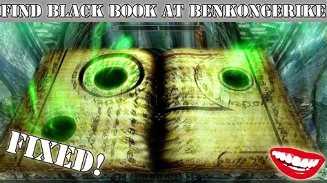 find the black book in benkongerike