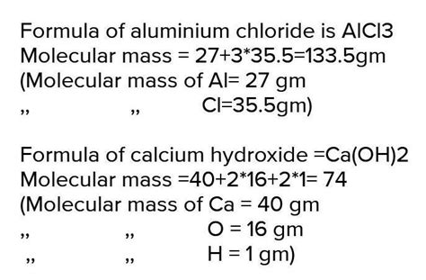 find the molar mass of alcl3