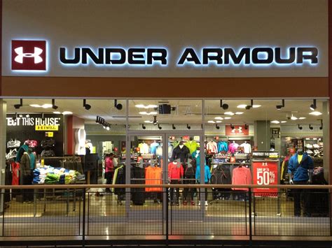 find the nearest under armour outlet