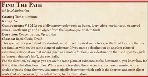 Find The Path 5E Wikidot
