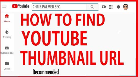 Find Thumbnail URL