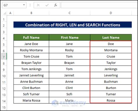 find two words in excel