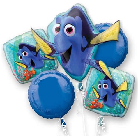 Deluxe Finding Dory Birthday Party Supplies Kit for 8 Guests Finding