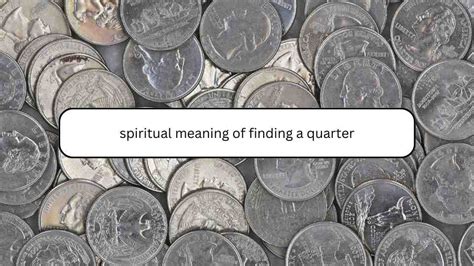 Finding A Quarter Meaning